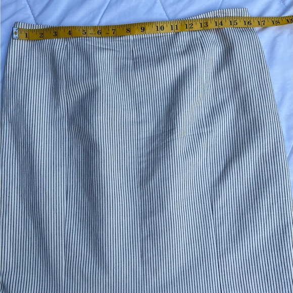 Lauren Ralph Lauren Pinstripe Trumpet Skirt - Picture 6 of 14